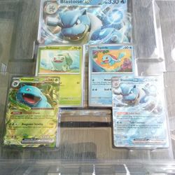 Pokemon Cards Ex Vinasour Ex Blastoise 