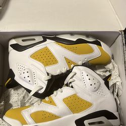 2024 Air Jordan 6 Retro GS 'Yellow Ochre'