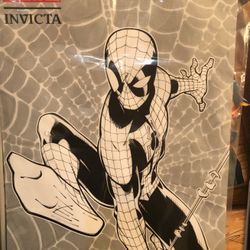 Autographed  Spiderman Print