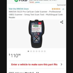 Inova Car Scan Code Reader # 5023
