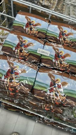 Set 12 X St Michael Archangels Coin-bag Bags Favors Monederos Bautizo Recuerdos