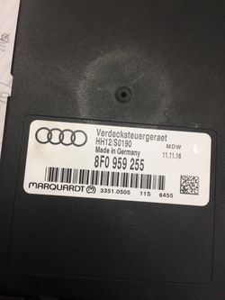 Audi module new
