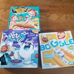 3 Kids Board/Games