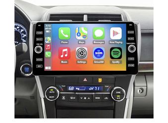 4G LTE QLED Radio for Toyota Camry 2015 2016 2017 Upgrade,8-Core CPU Touch Screen Stereo,Wireless CarPlay & Android Auto,Support OEM SWC and Camera