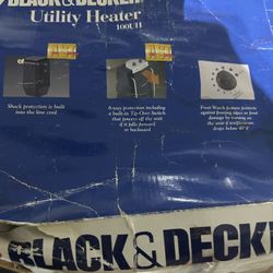 Black &DECKER  Heater  Powerful 