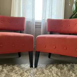 2 accent chairs 