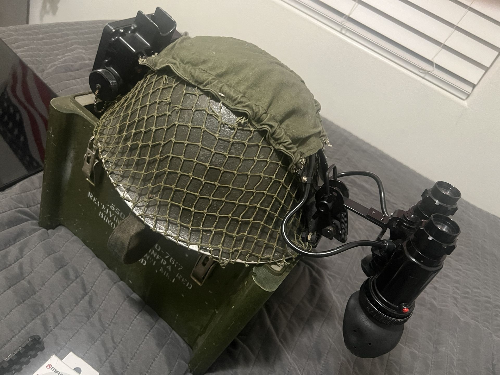 1970s British Army NVG and Helmet