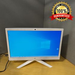 HP All-in-One 21-b0024, 20.7-inch FHD, AMD A4-9125, 4GB, 128GB SSD, Snow White