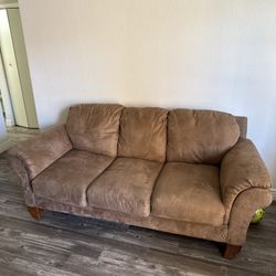 Brown couch 