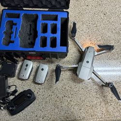 DJI Mavic Pro Platinum Drone With Extra Batteries