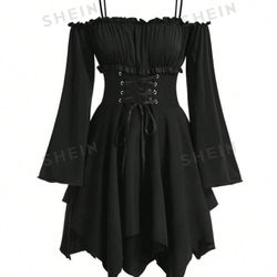 SHEIN Black Dress 