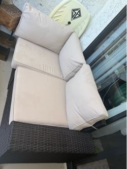 Outside couch