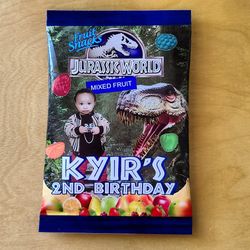 Jurrasic Park Personalized Party Decorations