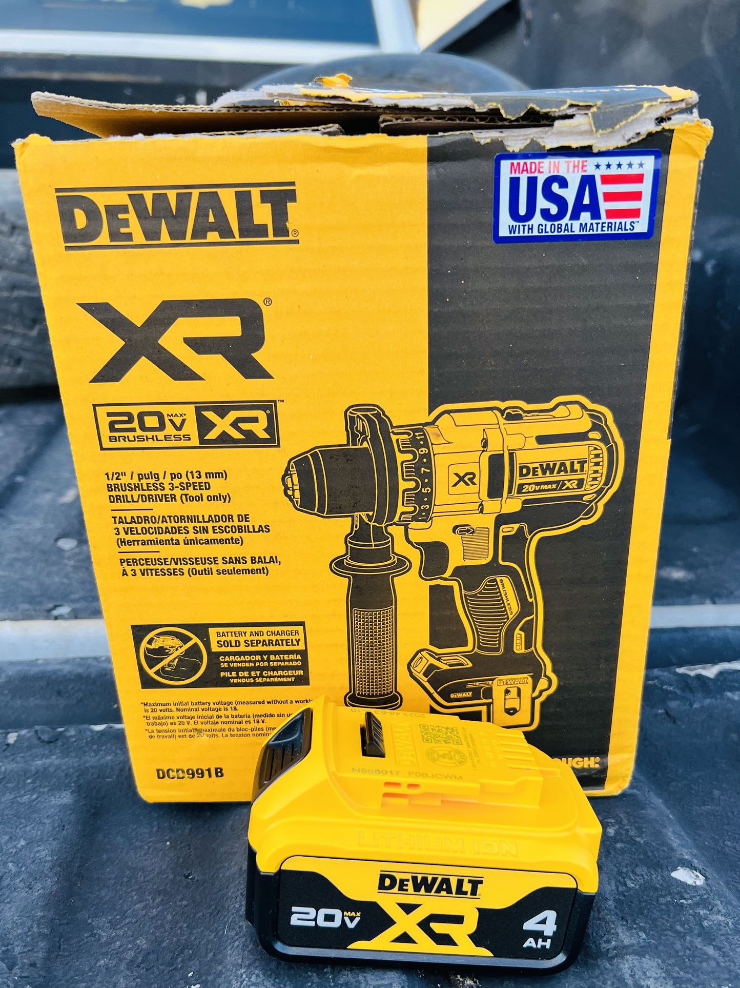 DEWALT Drill With Battery