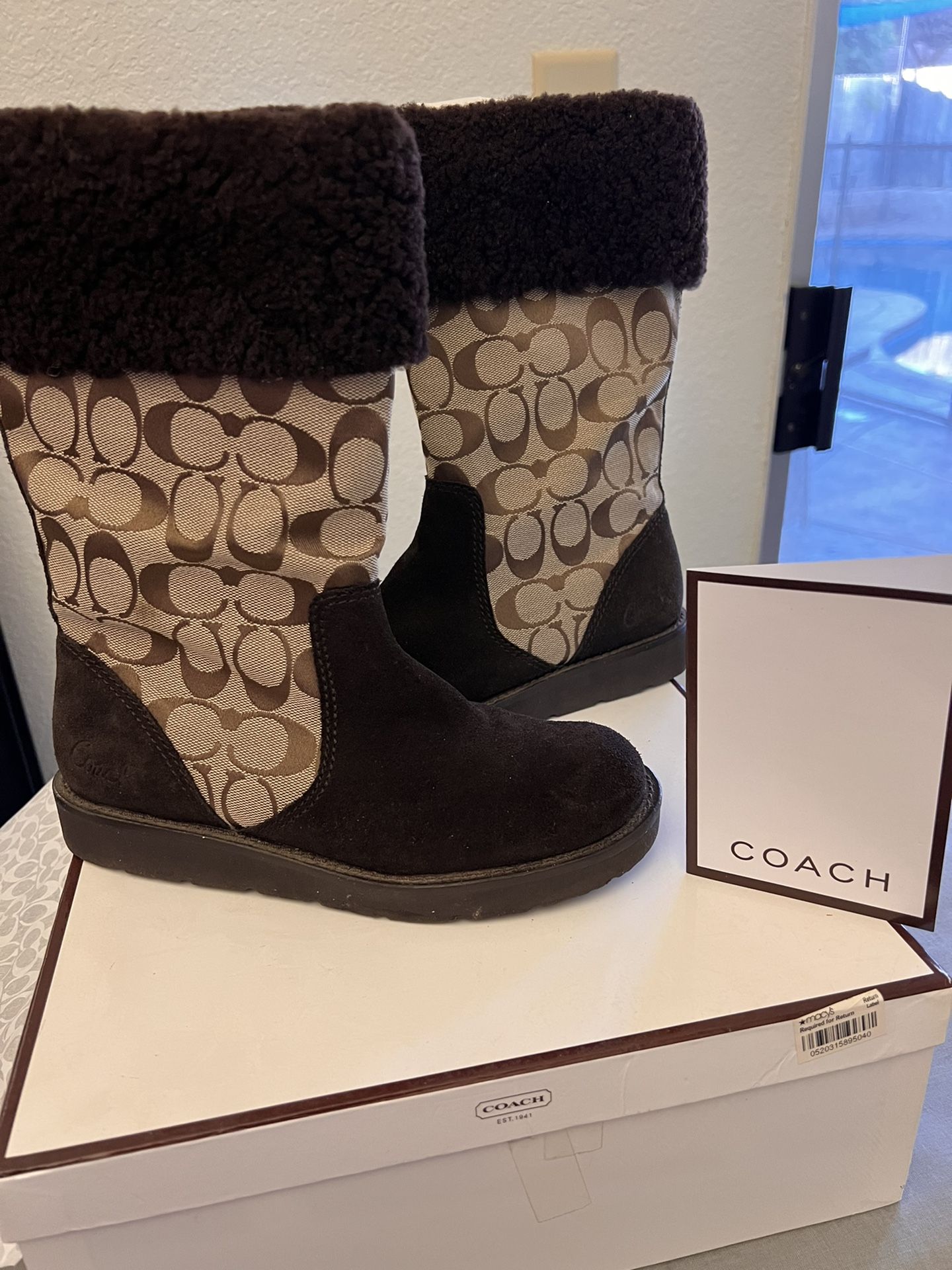 COACH Winter Boots