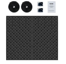 VEVOR Garage Door Screen for Winter 9.28 x 7.15 ft Garage Door Insulation Kit