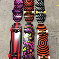 Custom and prebuilt skateboards
