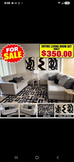 Livinroom set 2 pieces