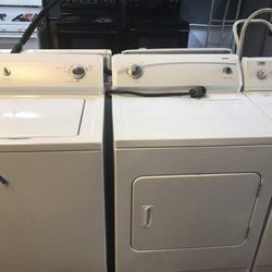 Washer And Dryer Set Kenmore 90 Days Warranty 