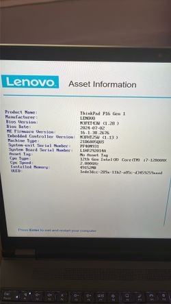 (TRADE IDEAL) P16 G1, 48Gb DDR5, 1TB NVME