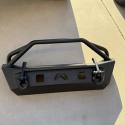 FAB FOUR BUMPER AND BADLAND ZXR 12,000 LBS WINCH