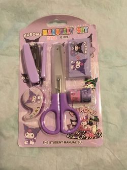 Kuromi 5-in-1 Stationery Set