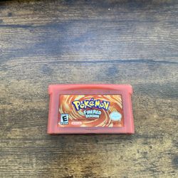 Pokemon Fire Red (Nintendo Gameboy Advanced) - Working