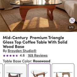 Mid Century Modern Style Coffee Table