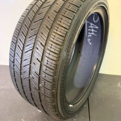 V788  245 40 18 97W  Bridgestone  DriveGuard Plus Run Flat  One Used Tire 50% Life 
