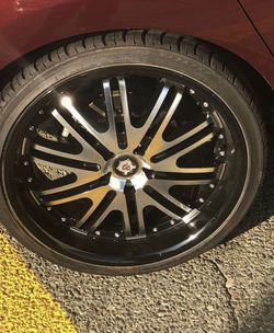 20” Rims With New Nexxen Tires