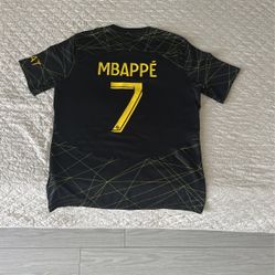 Paris Saint Germain Jordan Fourth Player Version Jersey by Kylian Mbappe