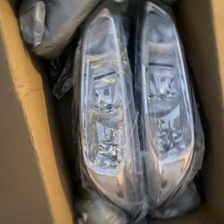 Headlights Replacement For 15-18 Focus Fits Halogen Headlight Models