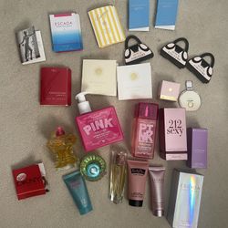 Lot Of Designer Y2K Perfume Samples(new) And Used Or almost new Full Size Perfume