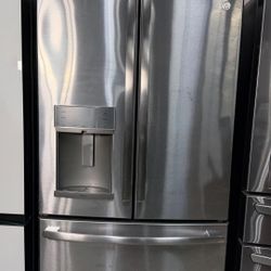 GE French Door Stainless Steel Refrigerator🔴🟡