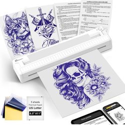 New in Box Tattoo Stencil Printer Wireless
