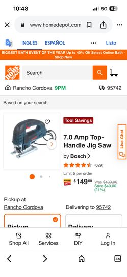 Bosh Jigsaw JS470E Corded