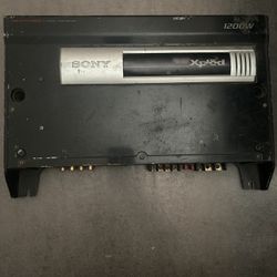 Sony Xplod 1200w Amplifier