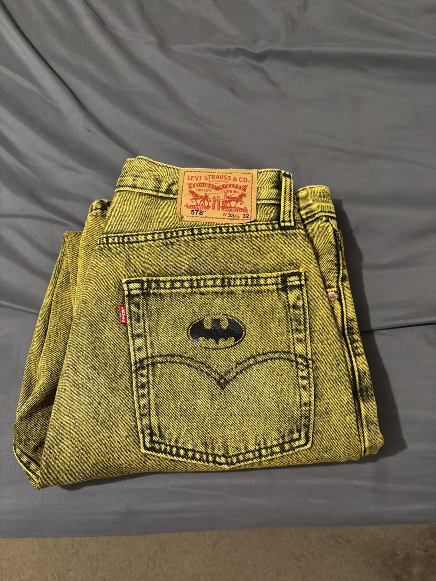 Levi Jeans With Design SIZE W33 L32