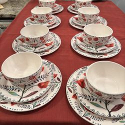 Dishes Pier one Ironstone 