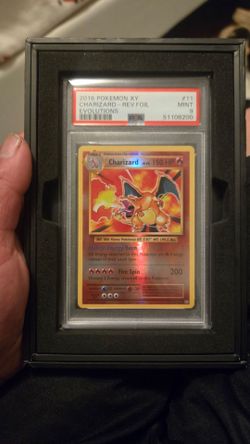 Charizard reverse holo psa 9