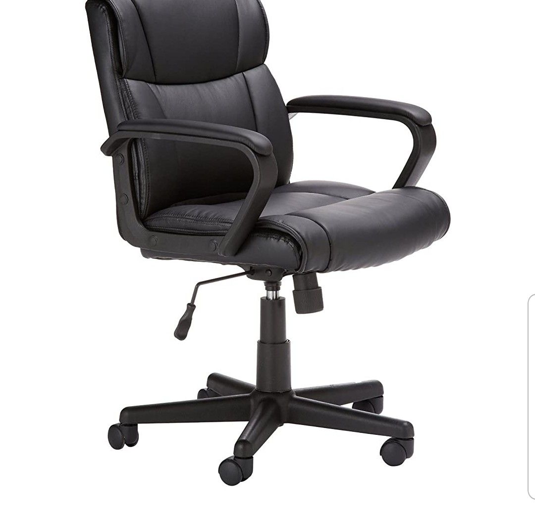 Black Leather Office Chair