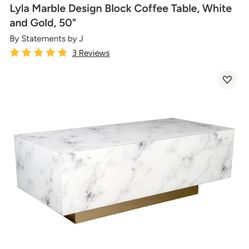 Marble Design Coffee Table