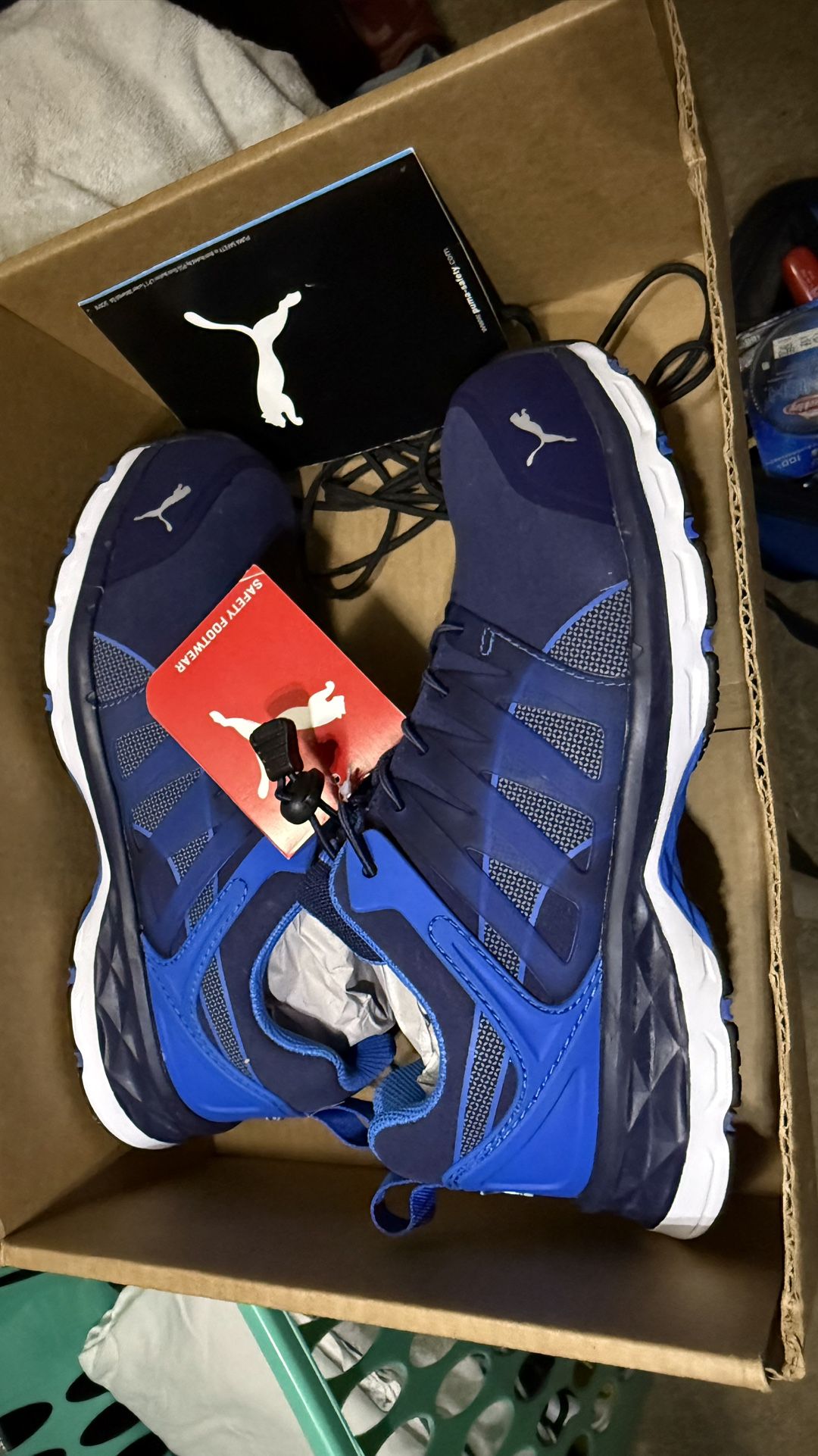 Pumas Steel Toe Shoes