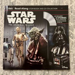 Star Wars the Original Trilogy Readalong: Read-Along Storybook and CD- New