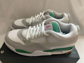 Nike Air Jordan 4 RM Pine Green White Grey FQ7939-103 Men sz 12 Sneakers Shoes