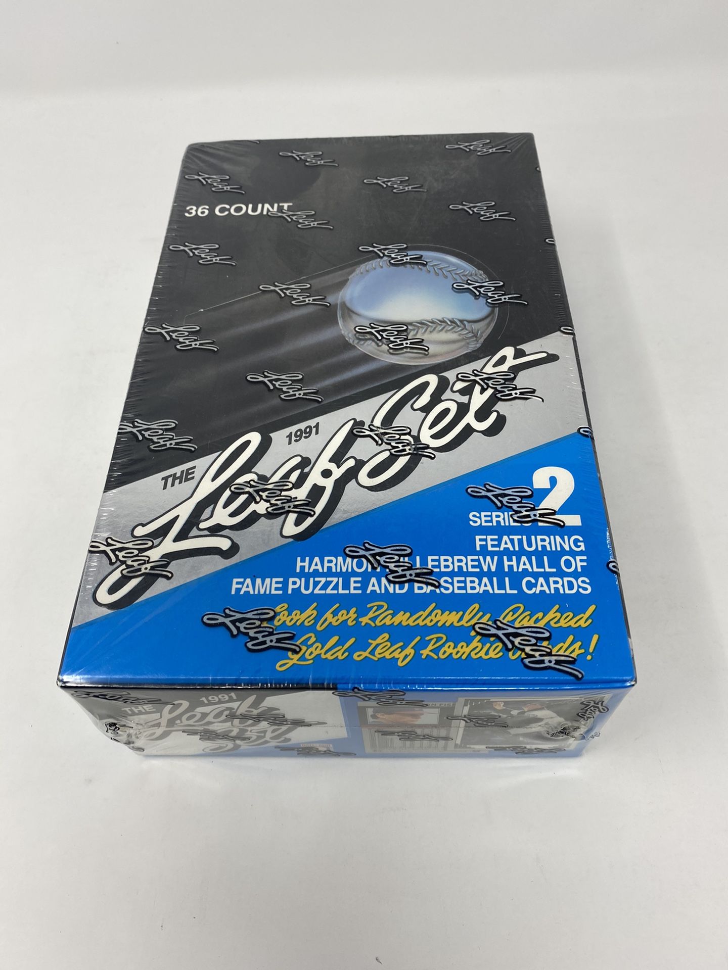 1991 Leaf Baseball Cards Box Unopened Packs Series 2 for Sale in Rancho