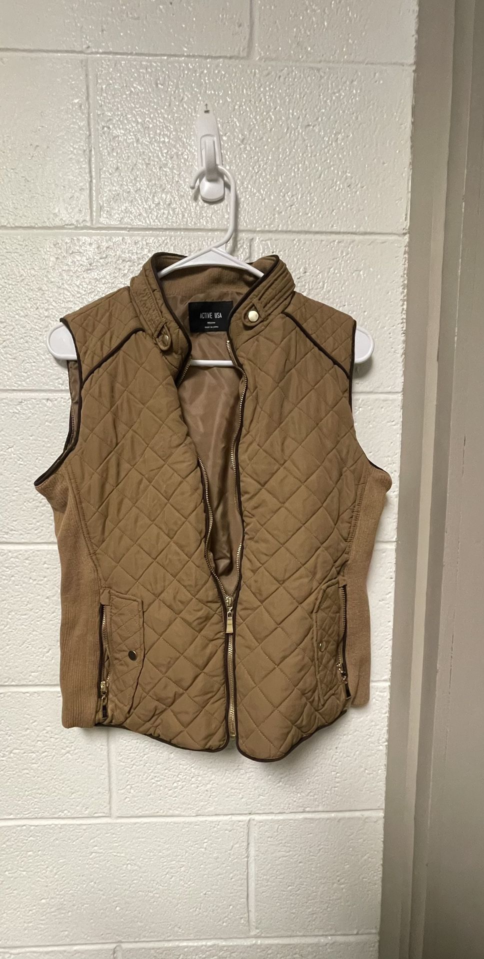 Brown Sweater Vest 