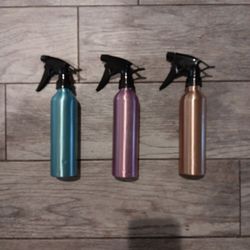 16 Resuable 10 0z Aluminum Spray Bottles