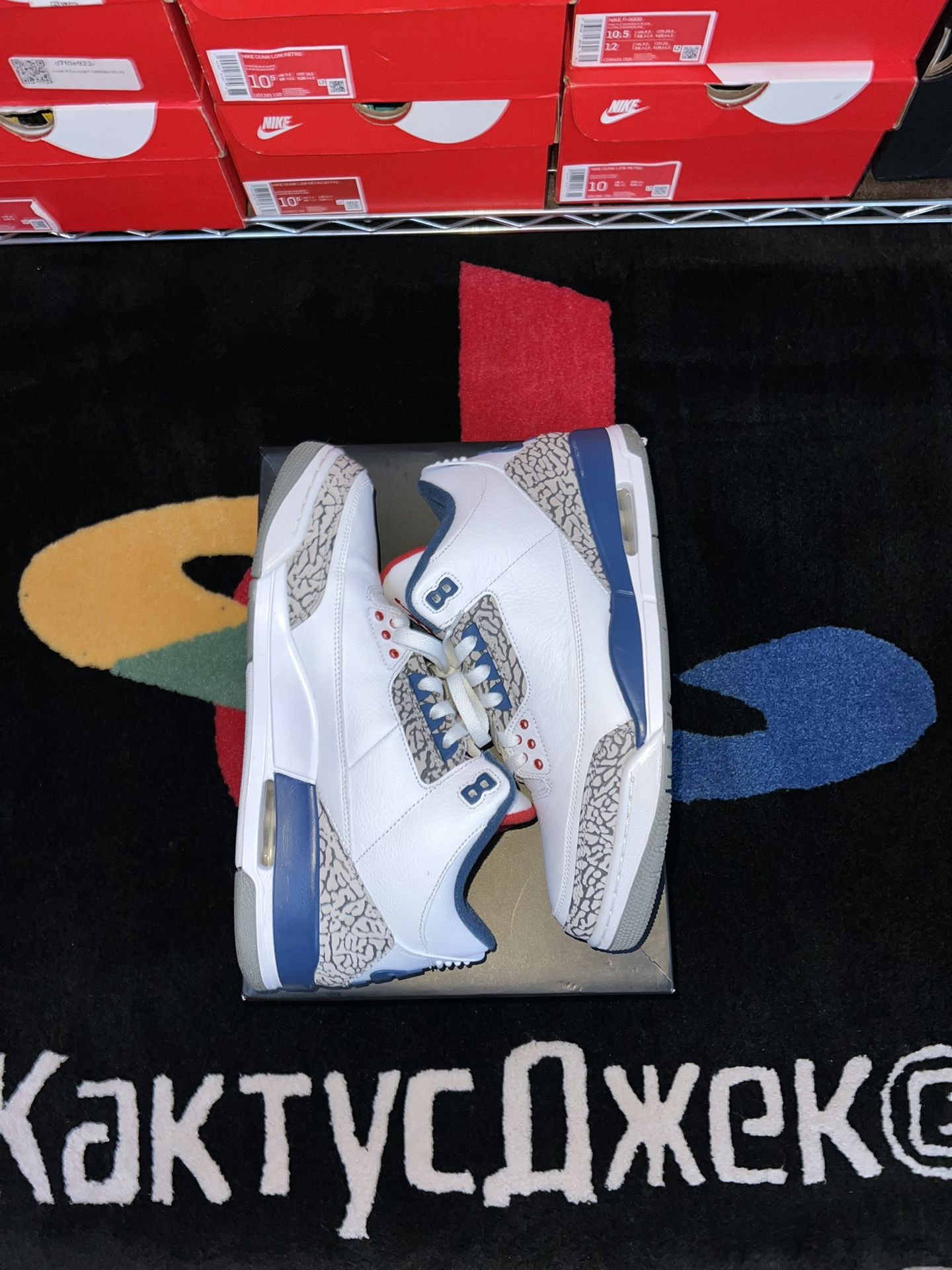 Jordan 3 Retro True Blue (2016)