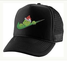 Grinch Embroidered Hat